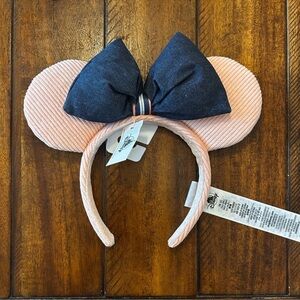 Disney Parks Pink and Blue Mouse Ear Headband